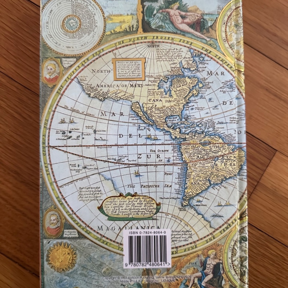 Antique Map Style Journal/Notebook- New - Picture 4 of 4